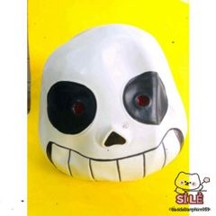 Mặt Nạ Mắt Xanh Undertale Sans - Phụ Kiện Hóa Trang Độc Đáo Cho Tiệc Halloween và Sự Kiện Đặc Biệt, Chất Liệu Latex An Toàn