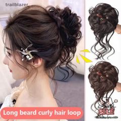 Kẹp Tóc Chignon Xoăn Lộn Xộn Trailblazer - Phụ Kiện Tóc Donut Scrunchies Đẹp Thời Trang Cho Nữ giới