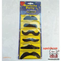 Bộ 12 Râu Giả Thời Trang - Phụ Kiện Hóa Trang Độc Đáo Cho Halloween, Tiệc Sinh Nhật, Tạo Điểm Nhấn Phong Cách