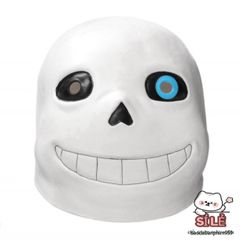 Mặt Nạ Sans Pháp Sư Gangster - Phụ Kiện Hóa Trang Độc Đáo Cho Tiệc Tùng Và Cosplay, Chất Liệu Cao Su Cao Cấp