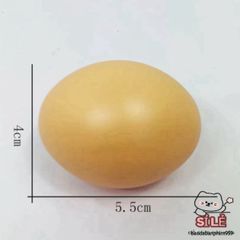 Quả Trứng Gà Nhựa Giả Tự Nhiên 99% - Đồ Trang Trí Độc Đáo Cho Nhà Cửa, Quán Cà Phê, Không Gian Nghệ Thuật