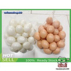 Quả Trứng Gà Nhựa Giả Tự Nhiên 99% - Đồ Trang Trí Độc Đáo Cho Nhà Cửa, Quán Cà Phê, Không Gian Nghệ Thuật
