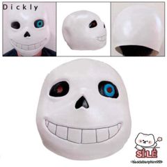 Mặt nạ Halloween Undertale Sans - Cao Su Trùm Đầu Nam Nữ, Phụ Kiện Hóa Trang Độc Đáo Cho Bữa Tiệc và Sự Kiện Nghệ Thuật