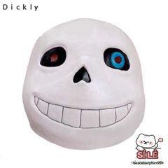 Mặt nạ Halloween Undertale Sans - Cao Su Trùm Đầu Nam Nữ, Phụ Kiện Hóa Trang Độc Đáo Cho Bữa Tiệc và Sự Kiện Nghệ Thuật