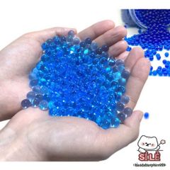 Bộ 5 GÓI Hạt Nở 2500 Viên - Trang Trí Lọ Hoa, Hạt Chất Lượng Cao, Dẻo Dai, Hút Nước Tốt, Kích Thước 7-8 mm