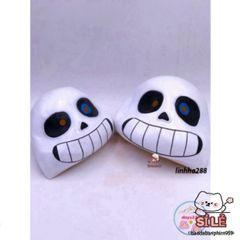 Mặt Nạ Omnipotent Sans - Pháp Sư Huyền Bí Cao Su Chất Lượng Cao, Phụ Kiện Cosplay Độc Đáo Cho Người Hâm Mộ