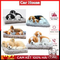 Gấu Bông Chó Hoạt Tính Nano - Phụ Kiện Trang Trí Xe Hơi Khử Mùi & Thanh Lọc Không Khí, Dễ Thương và An Toàn Cho Gia Đình