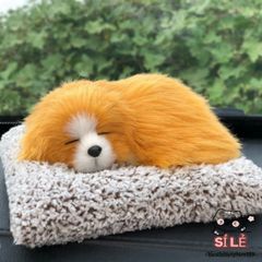 Thú Bông Than Hoạt Tính Hình Mèo và Chó Dễ Thương - Khử Mùi, Trang Trí Nội Thất Xe Ô Tô Kích Thước Lớn 27cm