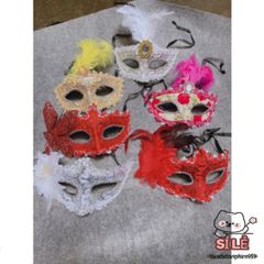 Mặt Nạ Nửa Mặt Quý Tộc - Phụ Kiện Hóa Trang Sang Trọng Cho Bữa Tiệc, Lễ Hội & Đám Cưới, Tỏa Sáng Nổi Bật