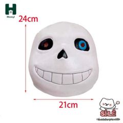 Mặt nạ Hóa Trang Undertale Sans - Phụ Kiện Halloween Độc Đáo Cho Tiệc Tùng và Lễ Hội Mardi Gras