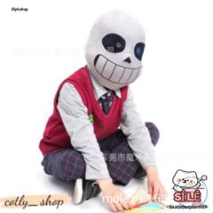 Mặt Nạ Mắt Xanh Undertale Sans - Phụ Kiện Hóa Trang Game Thủ - Thiết Kế Độc Đáo Cho Halloween và Tiệc Tùng