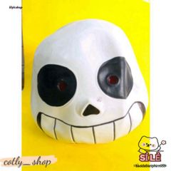 Mặt Nạ Mắt Xanh Undertale Sans - Phụ Kiện Hóa Trang Game Thủ - Thiết Kế Độc Đáo Cho Halloween và Tiệc Tùng