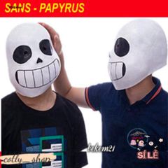 Mặt Nạ Mắt Xanh Undertale Sans - Phụ Kiện Hóa Trang Game Thủ - Thiết Kế Độc Đáo Cho Halloween và Tiệc Tùng