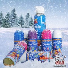 Bình Xịt Tuyết Rơi - Tạo Hiệu Ứng Tuyết Trắng Lung Linh Cho Trò Chơi Ngoài Trời, Quà Tặng Thú Vị Cho Mọi Lứa Tuổi