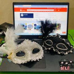 Mặt Nạ Hóa Trang Nửa Mặt Quý Tộc Sang Trọng - Phụ Kiện Dạ Hội Độc Đáo Cho Tiệc Halloween Và Lễ Hội Thời Trang