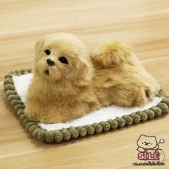 Thú Bông Ngựa Đôi Vàng Mẹ Con - Lõi Than Hoạt Tính Khử Mùi, Làm Sạch Không Khí Ô Tô, Đồ Trang Trí Dễ Thương