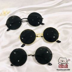 Kính Mát Ngố Đen Thời Trang Nobita MSP39314 - Gọng Cận Unisex Sang Trọng Bảo Vệ UV400 Cho Nam Nữ, Phong Cách Hiện Đại
