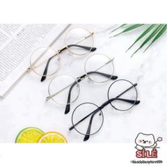 Kính Mát Tròn Nobita Đa Sắc Màu - Phong Cách Thầy Bói, Phụ Kiện Thời Trang Dành Cho Nam Nữ, Sung Các Xu Hướng Thời Trang Mới Nhất