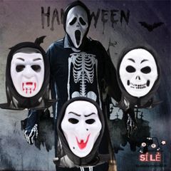 Mặt Nạ Thần Chết Scream Halloween Chính Hãng - Phụ Kiện Hóa Trang Độc Đáo Cho Bữa Tiệc Halloween, Tạo Dáng Bí Ẩn Quyền Rũ