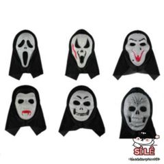 Mặt Nạ Thần Chết Scream Halloween Chính Hãng - Phụ Kiện Hóa Trang Độc Đáo Cho Bữa Tiệc Halloween, Tạo Dáng Bí Ẩn Quyền Rũ