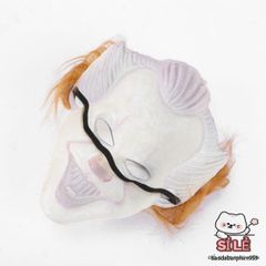 Mặt Nạ Hề IT Pennywise 2024 - Phong Cách Kinh Dị Độc Đáo Cho Tiệc Halloween và Hóa Trang Thú Vị