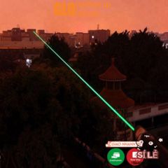 Đèn Pin Laser Siêu Sáng 303 & 009 - Chiếu Xa 2000M, Ánh Sáng Đỏ, Xanh, Tím - Kèm Phụ Kiện Chiếu Sao và Sạc Pin 18650