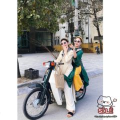 Kính Râm Tròn Ulzzang Hàn Quốc Thời Thượng - Phụ Kiện Thời Trang Xu Hướng Hoàn Hảo Cho Tết Và Chụp Áo Dài