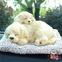 Thú Bông Chó Mèo Than Hoạt Tính - Trang Trí Ô Tô, Nhà, Bàn Làm Việc - Quà Tặng Dễ Thương Cho Trẻ Nhỏ và Người Yêu Thú Cưng