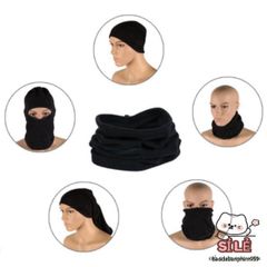 Khẩu Trang Đầu Lâu Đen - Khăn Ống Đa Năng Chống Nắng và Bụi Bẩn - Phụ Kiện Thời Trang Cho Người Yêu Phượt
