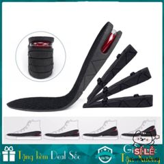 Bộ Miếng Lót Giày Tăng Chiều Cao Đệm Khí - Tùy Chỉnh 3cm, 5cm, 7cm, 9cm, êm ái cho Nam Nữ, Giúp Tự Tin Tăng Chiều Cao, Phụ Kiện Giày Thời Trang