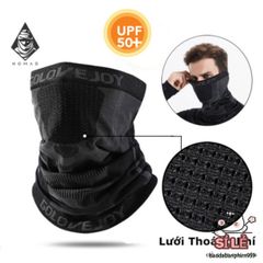 Khăn Ống Đa Năng Chống Nắng UV UPF 50+, Thoáng Khí, Hút Ẩm - Khẩu Trang Thể Thao Bảo Vệ Khi Đi Phượt, An Toàn Với Thiết Kế Phản Quang
