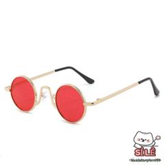 Kính Mắt Tròn Thời Trang Kim Loại Chống UV400 - Phụ Kiện Thời Trang Nổi Bật Cho Nam Nữ, Kính Bói Chất Lượng Cao