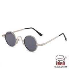 Kính Mắt Tròn Thời Trang Kim Loại Chống UV400 - Phụ Kiện Thời Trang Nổi Bật Cho Nam Nữ, Kính Bói Chất Lượng Cao
