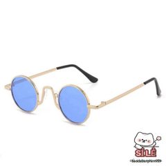 Kính Mắt Tròn Thời Trang Kim Loại Chống UV400 - Phụ Kiện Thời Trang Nổi Bật Cho Nam Nữ, Kính Bói Chất Lượng Cao