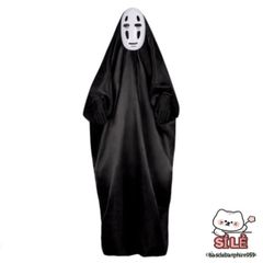 Bộ Hóa Trang Halloween Vô Diện - Áo Choàng, Mặt Nạ, Găng Tay Cho Cosplay - Nhiều Kích Thước Cho Bé và Người Lớn
