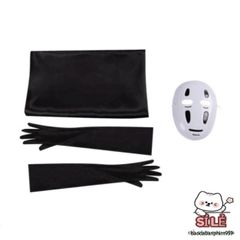 Bộ Hóa Trang Halloween Vô Diện - Áo Choàng, Mặt Nạ, Găng Tay Cho Cosplay - Nhiều Kích Thước Cho Bé và Người Lớn