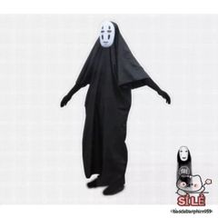 Bộ Hóa Trang Halloween Vô Diện - Áo Choàng, Mặt Nạ, Găng Tay Cho Cosplay - Nhiều Kích Thước Cho Bé và Người Lớn