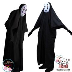 Bộ Cosplay Vô Diện Kaonashi - Trang Phục Hóa Trang từ Phim Spirited Away cho Trẻ Em và Người Lớn - Thời Trang Độc Đáo