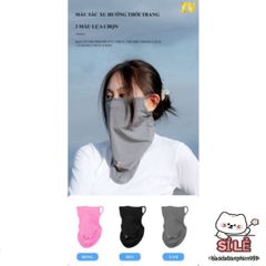 Khăn Bịt Mặt Đa Năng Chống Nắng - Khẩu Trang Thời Trang Vải Kim Cương Dành Cho Nam Nữ Khi Đi Phượt, An Toàn và Dễ Chịu