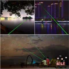Đèn Laser Laze 303 Tia Xanh - Chiếu Xa 3km, Đèn Chiếu Sáng Đa Chức Năng Kèm Bộ Sạc Tiện Lợi, Dụng Cụ Ngoài Trời Hoàn Hảo