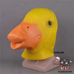 Mặt Nạ Cao Su Vịt Donald - Phụ Kiện Hóa Trang Độc Đáo Cho Halloween, Tiệc Sinh Nhật và Lễ Hội Vui Nhộn