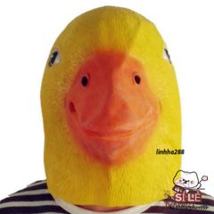Mặt Nạ Cao Su Vịt Donald - Phụ Kiện Hóa Trang Độc Đáo Cho Halloween, Tiệc Sinh Nhật và Lễ Hội Vui Nhộn