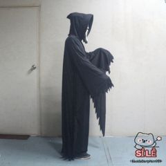Mặt Nạ Đen Scream Hood Halloween - Phụ Kiện Hóa Trang Kinh Dị Độc Đáo Cho Tiệc Hóa Trang Và Sự Kiện Cosplay