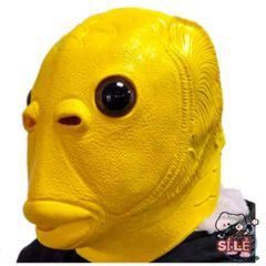 Mặt Nạ CÁ VÀNG GOLD Cho Người Lớn - Hóa Trang Halloween, Cosplay Độc Đáo, Xu Hướng TikTok, Phụ Kiện Thời Trang Nổi Bật
