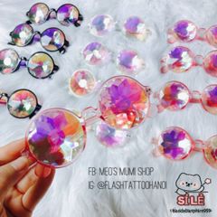 Kính Vạn Hoa Rave Nhiều Màu - Phụ Kiện Âm Nhạc & Lễ Hội Mùa Hè 2023, Tạo Điểm Nhấn Thú Vị Cho Trải Nghiệm Giải Trí!