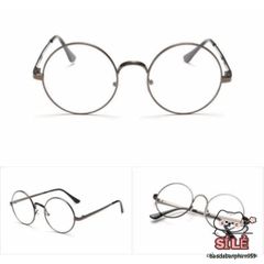 Gọng Kính Nobita Kim Loại Hình Tròn - Phong Cách Trẻ Trung, Nhiều Màu Sắc, Dành Cho Nam Nữ, Thời Trang Hiện Đại