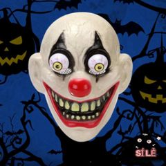 Mặt Nạ Halloween Đầu Lâu Chú Hề Joker Đáng Sợ - Phụ Kiện Trang Trí Cosplay Với Hiệu Ứng 3D Và Mắt Di Động
