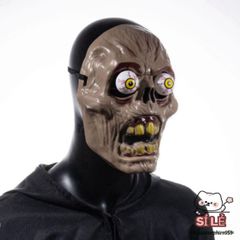Mặt Nạ Halloween Đầu Lâu Chú Hề Joker Đáng Sợ - Phụ Kiện Trang Trí Cosplay Với Hiệu Ứng 3D Và Mắt Di Động