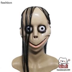 Mặt Nạ Halloween Kinh Dị Tóc Dài Mo Mo – Thời Trang Hóa Trang Độc Đáo cho Tiệc Tùng và Sự Kiện Cosplay