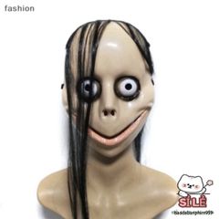 Mặt Nạ Halloween Kinh Dị Tóc Dài Mo Mo – Thời Trang Hóa Trang Độc Đáo cho Tiệc Tùng và Sự Kiện Cosplay